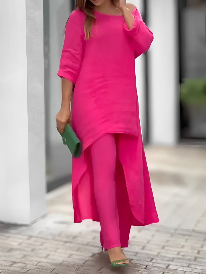 Levoire | Ensemble Mode D'Été Rosa Rouge