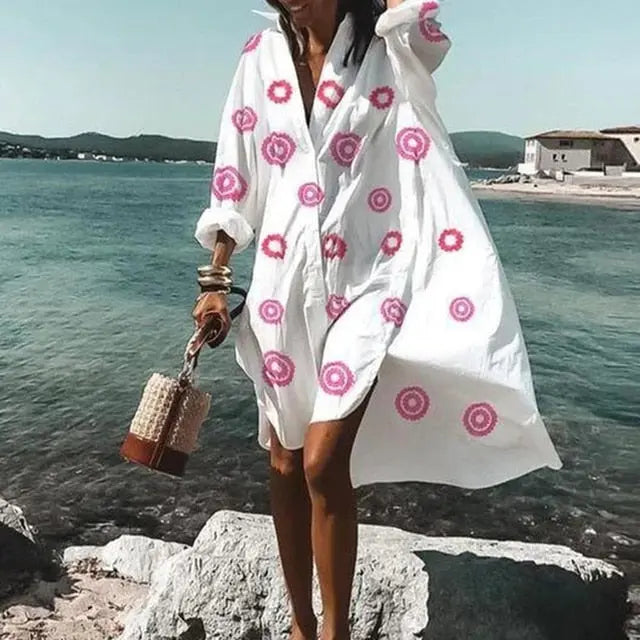 Levoire | Robe d'été avec style et confort Rose