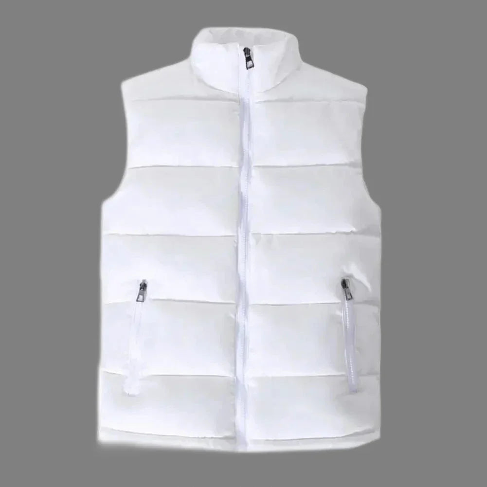 Levoire | Veste D'Entre-Deux Matelassée Élégante Pour Hommes Blanc