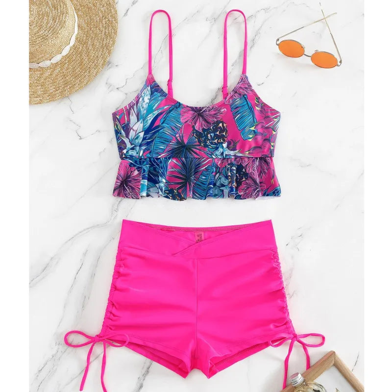 Levoire | Deux Pièces Maillot De Bain Avec Shorts