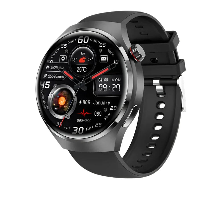 Levoire | Montre Intelligente Avec Moniteur De Santé Et Appels Bluetooth Noir
