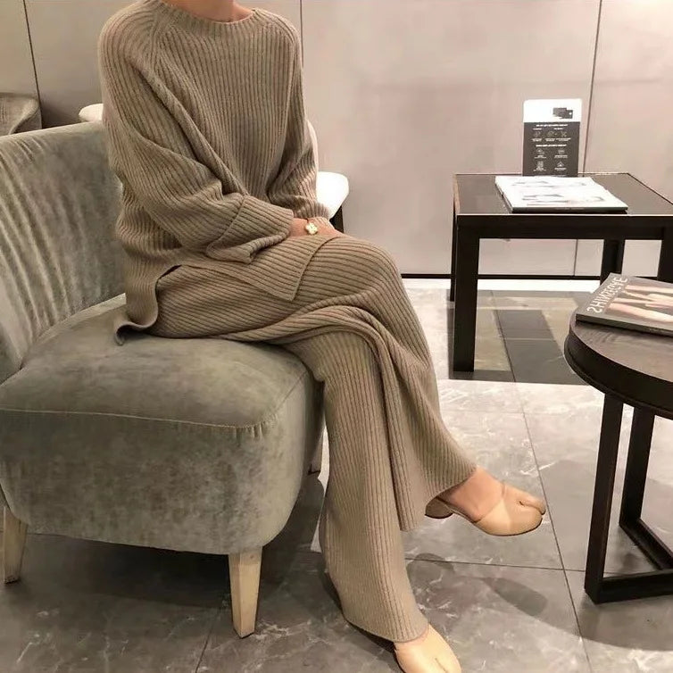 Levoire | Combinaison En Tricot Confortable Kamel