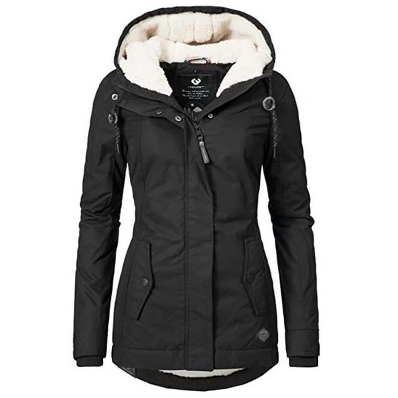 Levoire Veste d'Automne Chaude : Protection contre les intempéries, coupe-vent et imperméable pour femmes