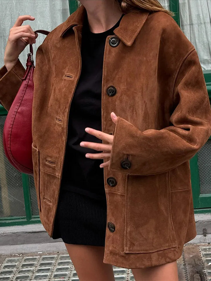 Levoire | Veste À Manches Longues Pour Femmes Braun-B