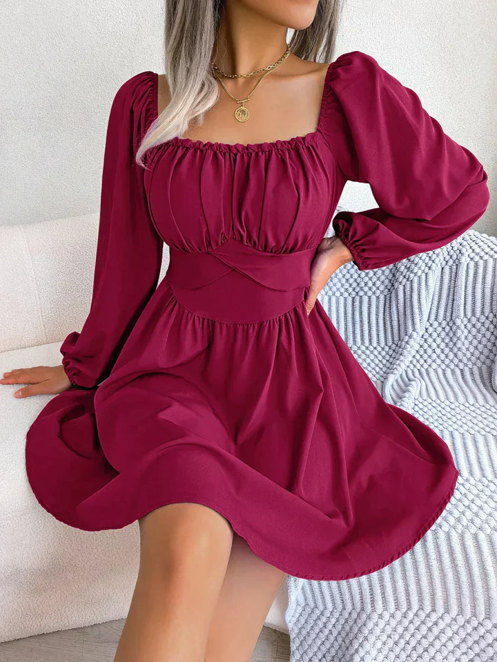 Levoire | Robe d'hiver élégante et chic Rouge