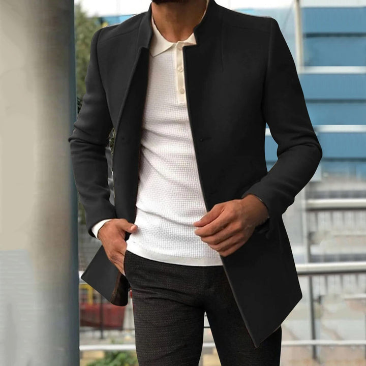 Levoire | Chemise Lin Élégante Noir