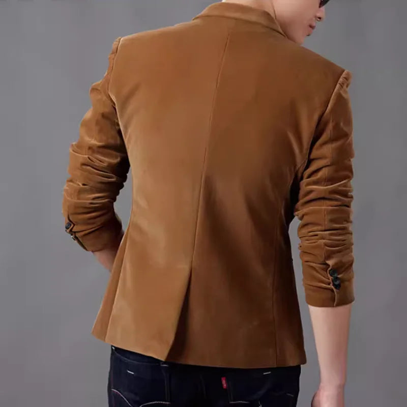 Levoire | Blazer Pour Hommes Moderne Et Étroit Pour La Vie Quotidienne