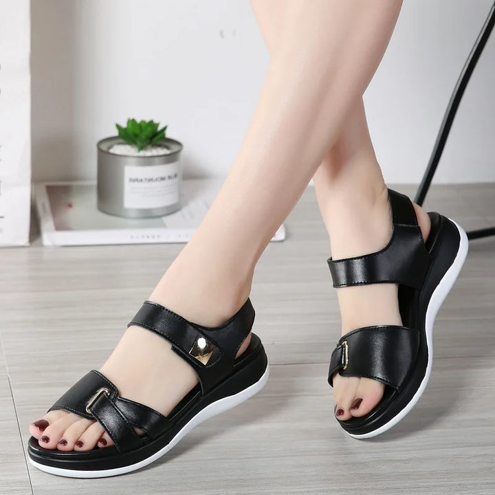 Levoire | Sandale Super Confortable Noir