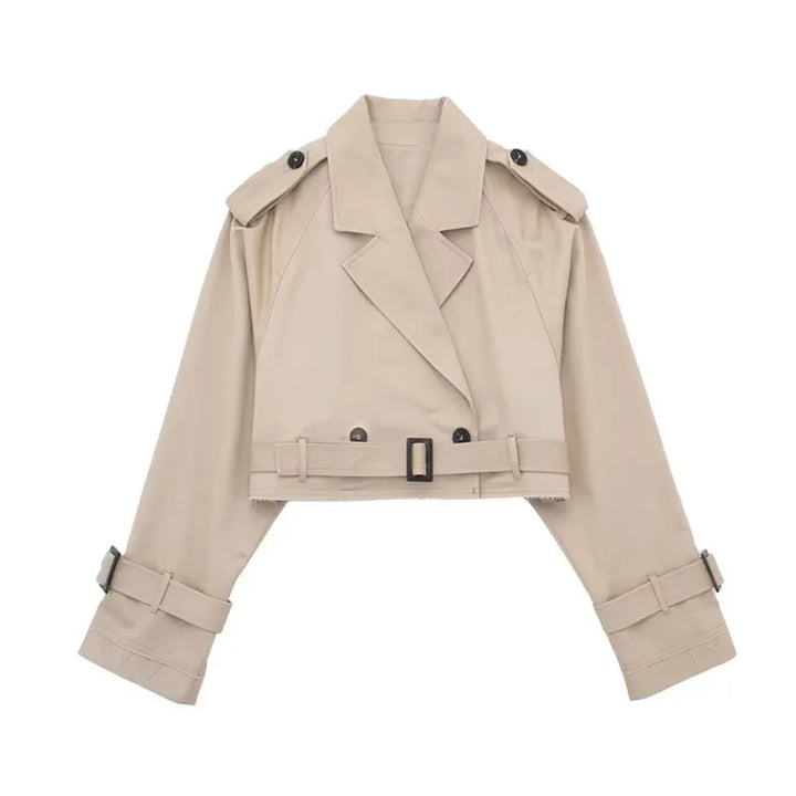 Levoire | Trench-Coat Gürtelter Khaki