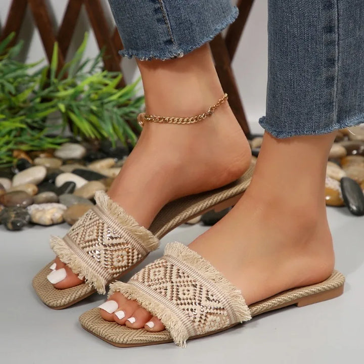 Levoire | Sandales Stylées Au Design Tressé