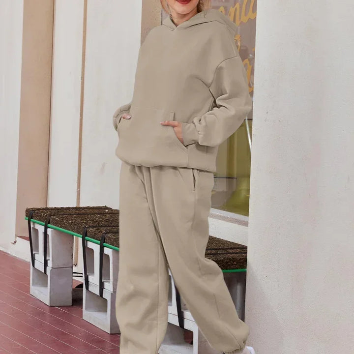 Levoire | Ensemble Sweat À Capuche Et Pantalon De Survêtement Khaki