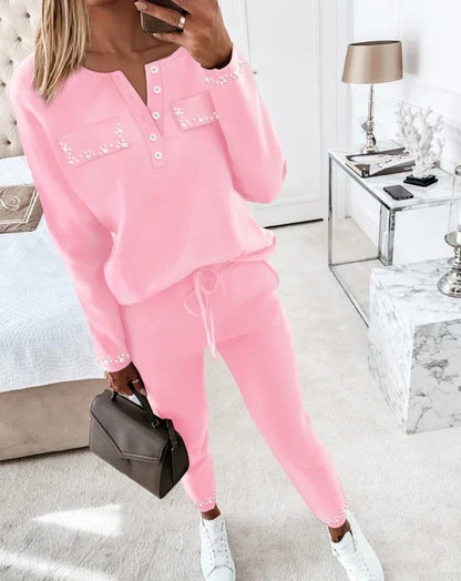 Levoire | hivernal décontracté et élégant Rose pâle