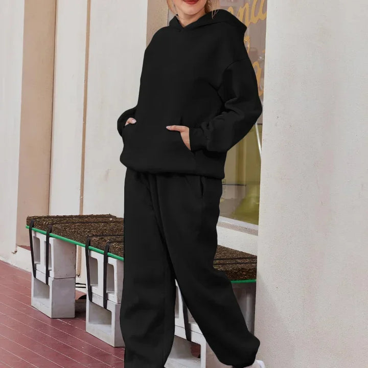 Levoire | Ensemble Sweat À Capuche Et Pantalon De Survêtement Noir