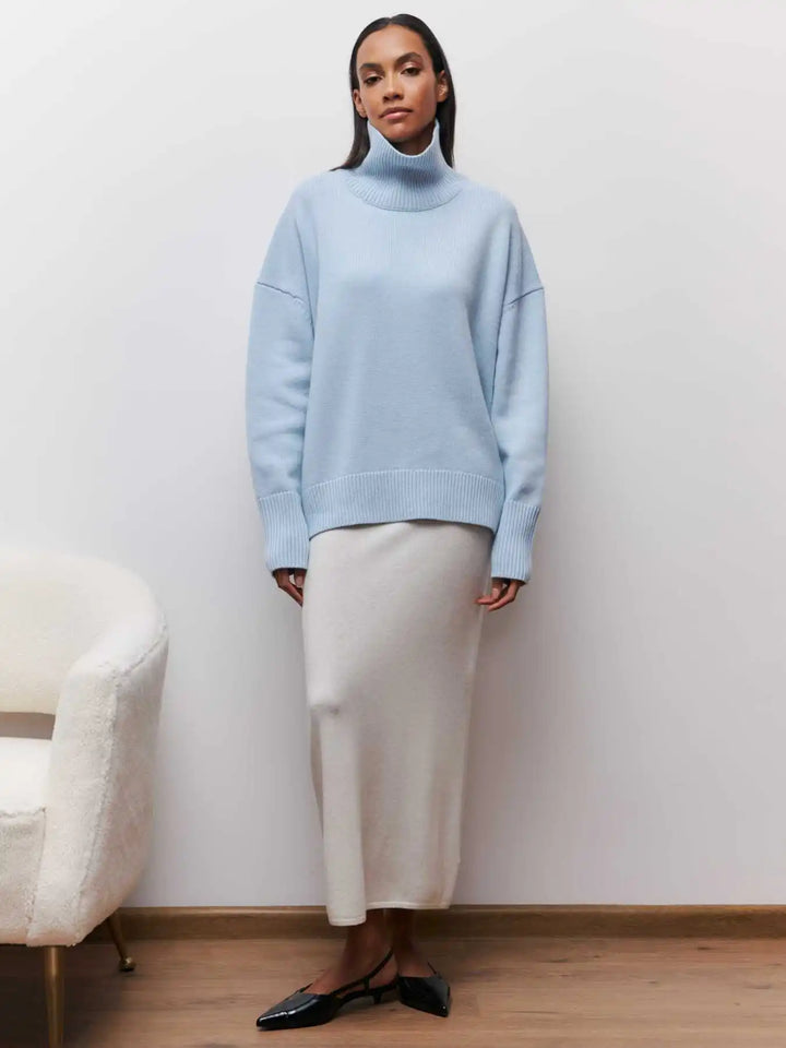 Levoire | Pull À Col Roulé Surdimensionné Fino