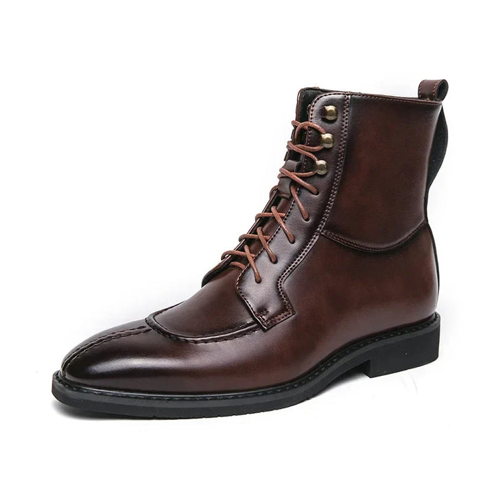 Levoire | Chaussures en cuir élégant Braun