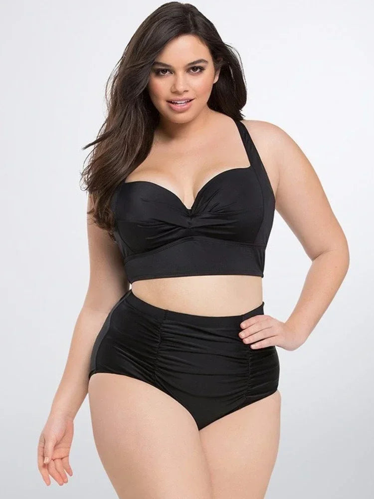 Levoire | Bikini Sexy Grande Taille Noir