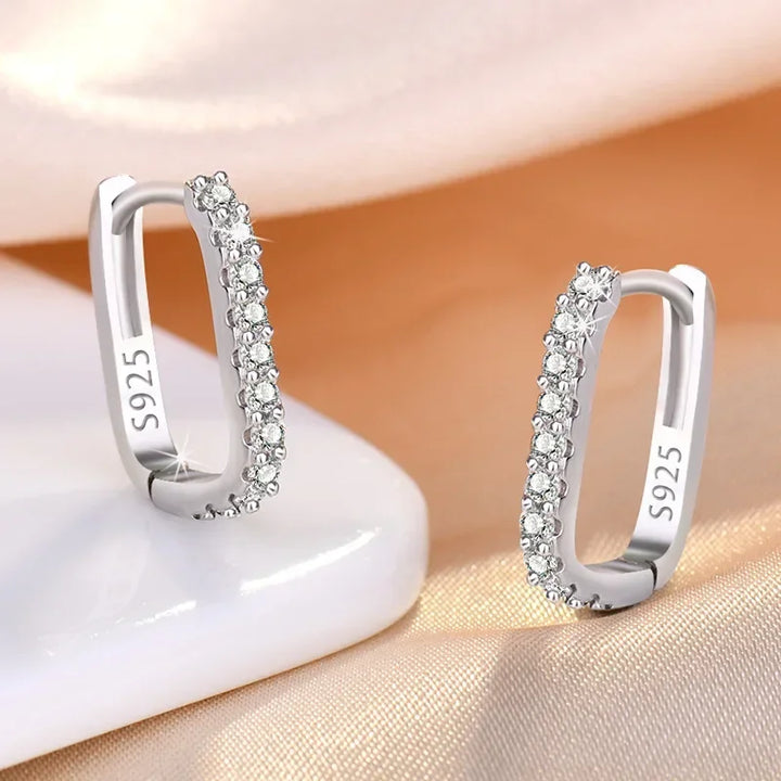 Levoire | Créoles En Argent Et Cristal
