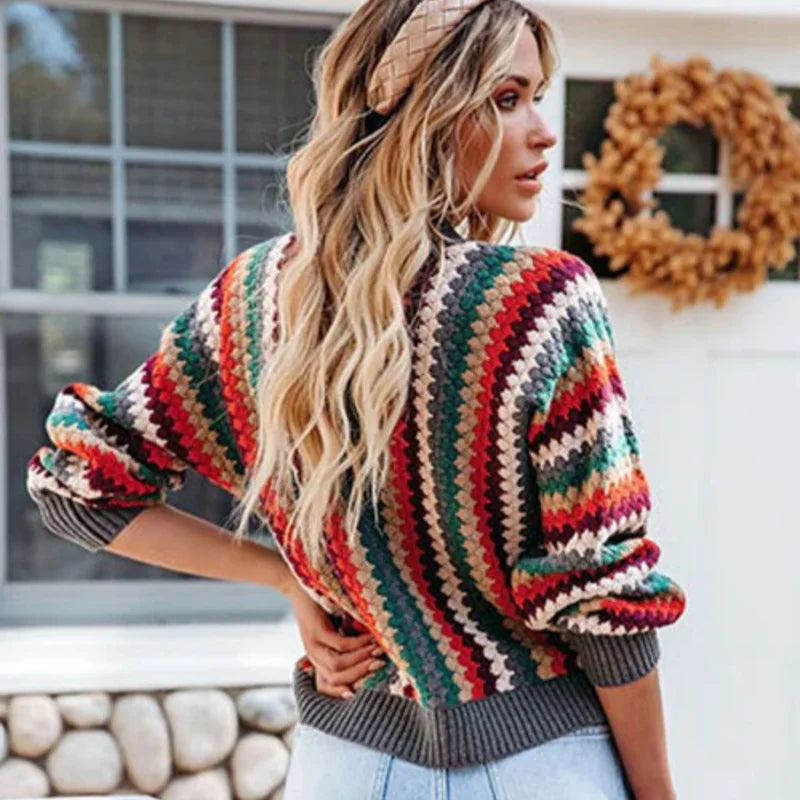 Levoire | Cardigan Rétro Multicolore
