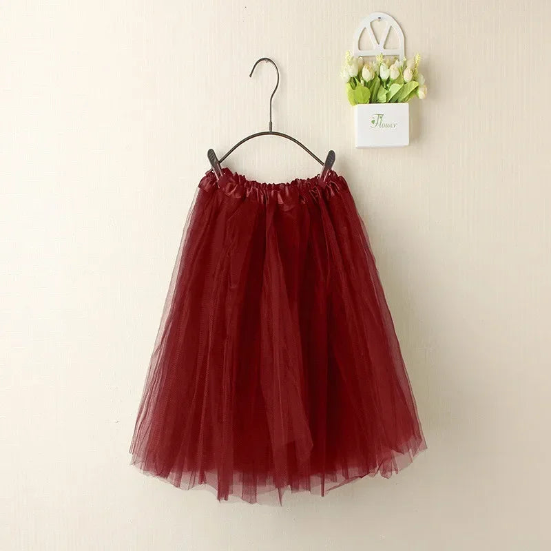 Levoire | Jupe En Tulle Pour Enfant vin rouge Einheitsgröße