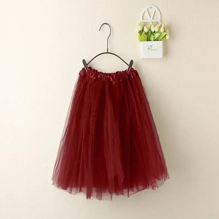 Levoire | Jupe En Tulle Pour Enfant vin rouge Einheitsgröße