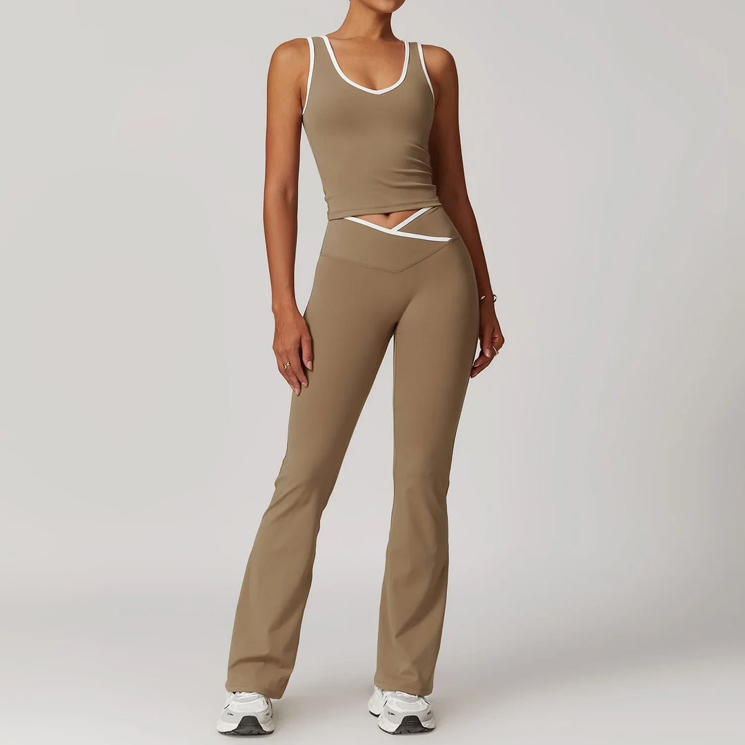 Levoire | Ensemble Sportif Ajusté Braun