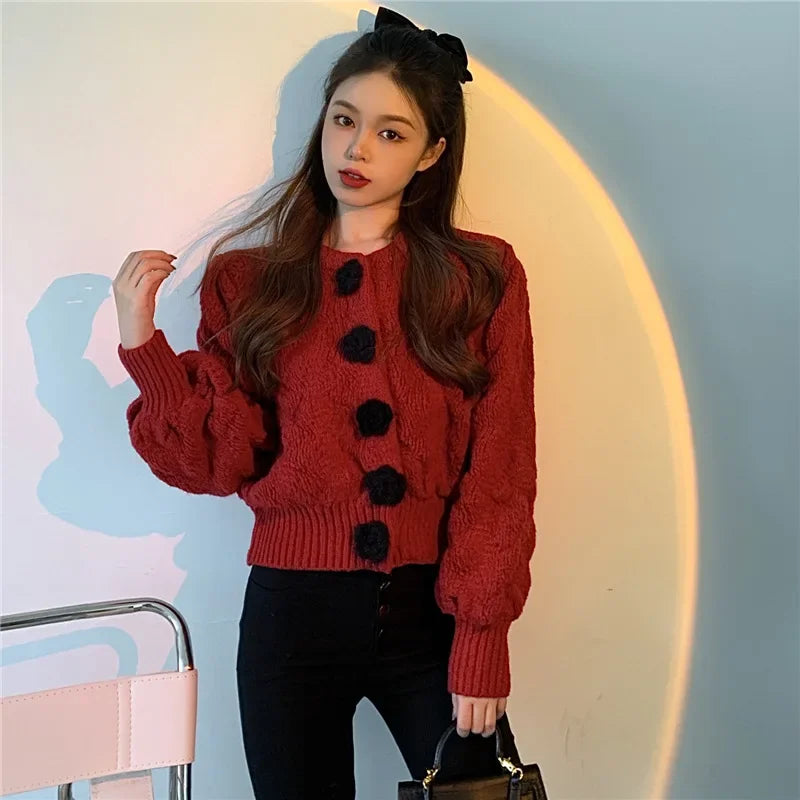 Levoire | Pull Avec Manches Bouffantes
