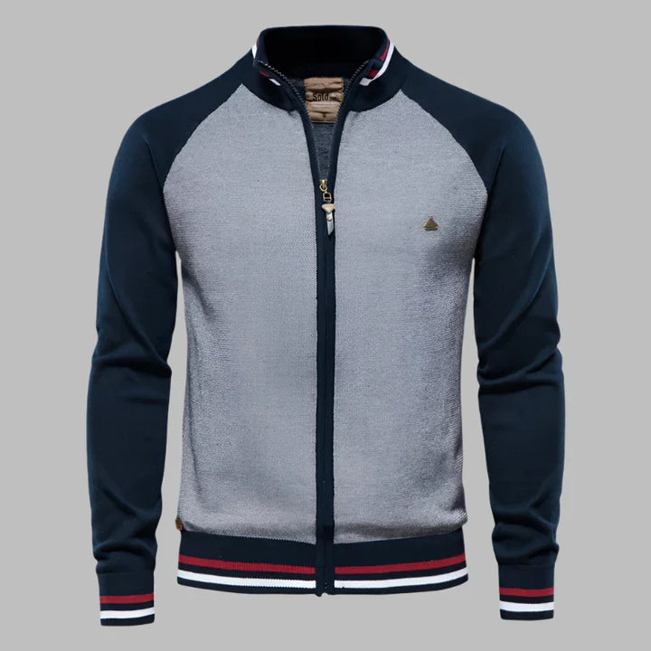 Levoire | Gilet En Tricot Chaud Pour Hommes Bleu marine