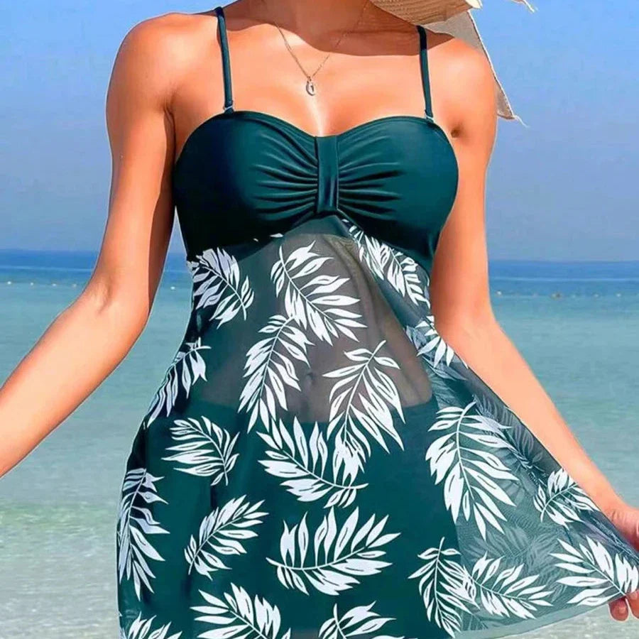 Levoire | Zu Del Delt Maillot De Bain Avec Tunique Vert