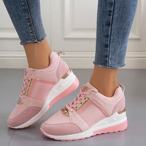 Levoire | Baskets bleues pour femmes Rose clair