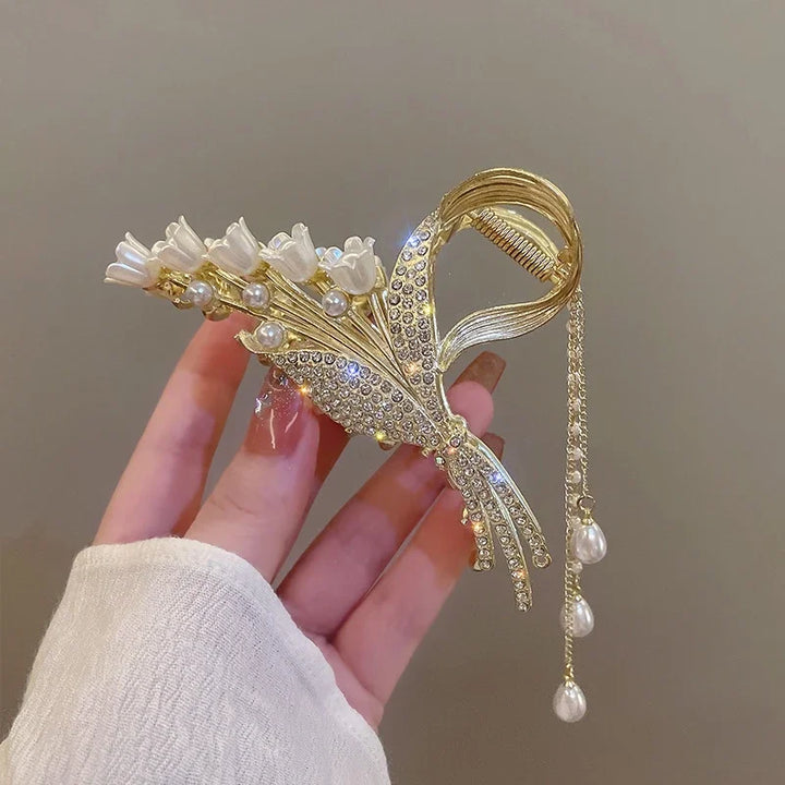 Levoire | En Perles Avec Fleurs Et Glands – Accessoire Élégant 2