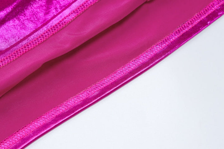 Levoire | Robe Mini Bodycon Métallique Arc