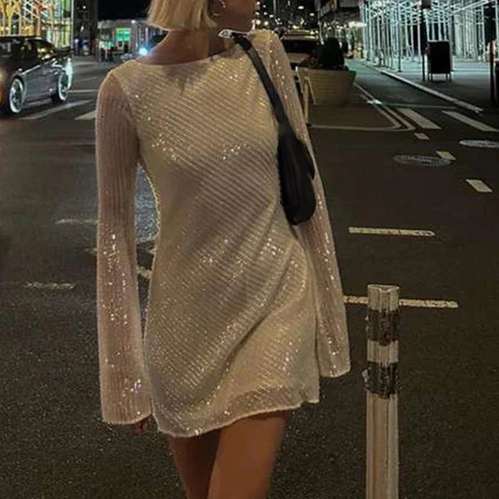 Levoire | Robe Mini Paillettes Brillantes