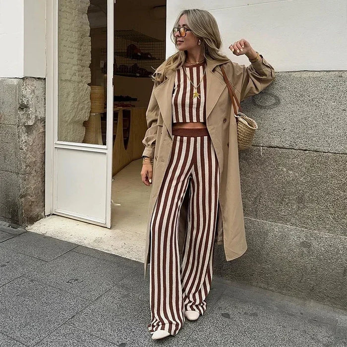 Levoire | Haut Sans Manches Et Pantalon Large