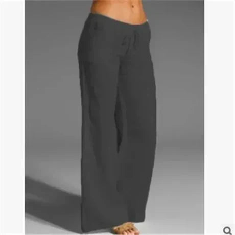Levoire | Pantalon En Lin Gris