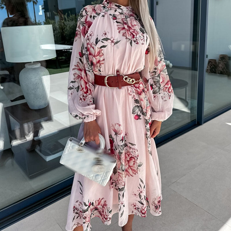 Levoire | Kesäisen Kukkamallin Rosa
