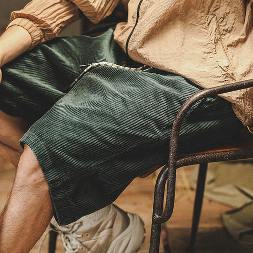 Levoire | Pantalons En Velours Côtelé Confortables Et Élégants Pantalons À Mi-Cuisses