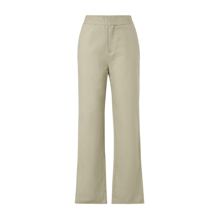 Levoire | Pantalon Taille Basse Confortable Pour Le Quotidien Khaki