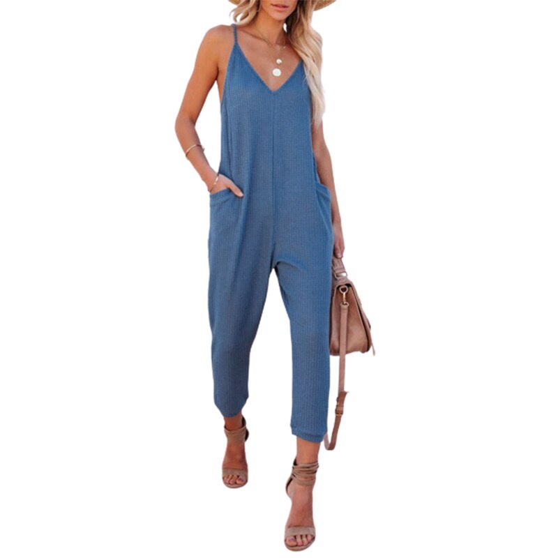 Levoire | Salopette Pour Femmes Bleu