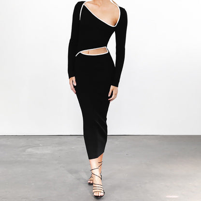 Levoire | Robe Maxi À Manches Longues Holokaitale