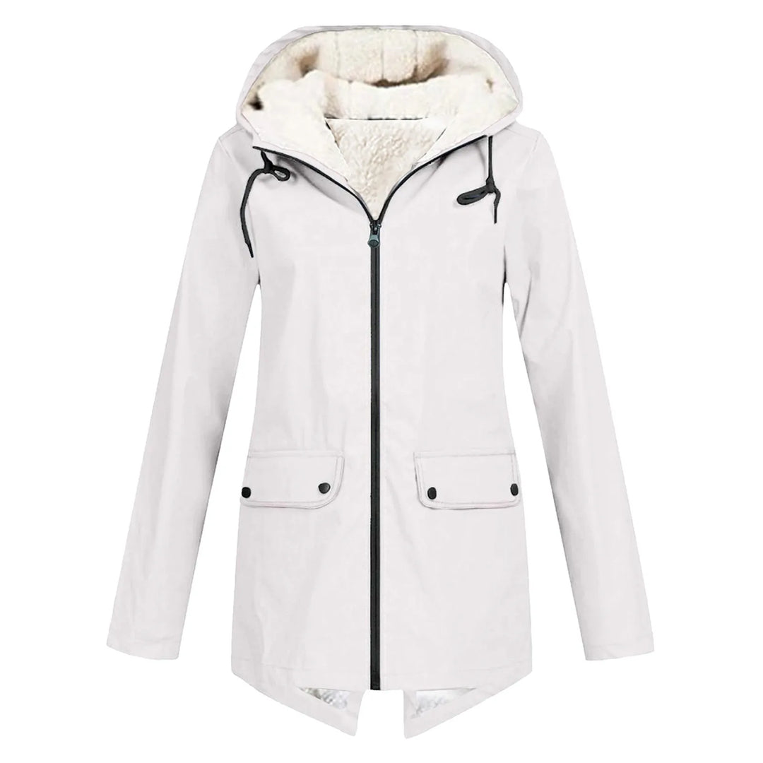 Levoire | Imperméable Résistant Au Vent Et À L'Eau Blanc