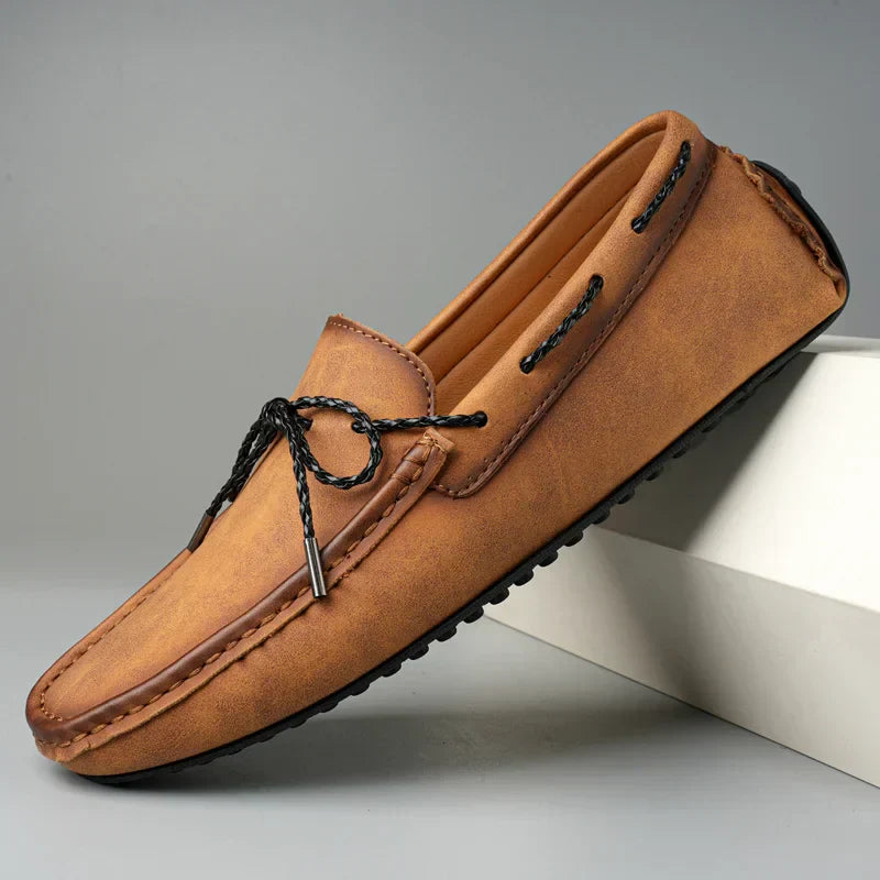 Levoire | Ames - Mocassins en daim Brun