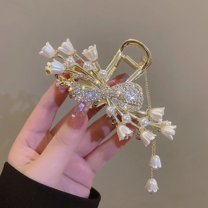 Levoire | En Perles Avec Fleurs Et Glands – Accessoire Élégant 5