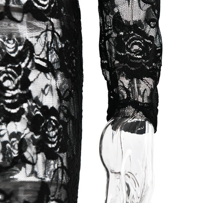 Levoire | Décolleté Ouvert Avec Des Bretelles En Dentelle Robes Maxi