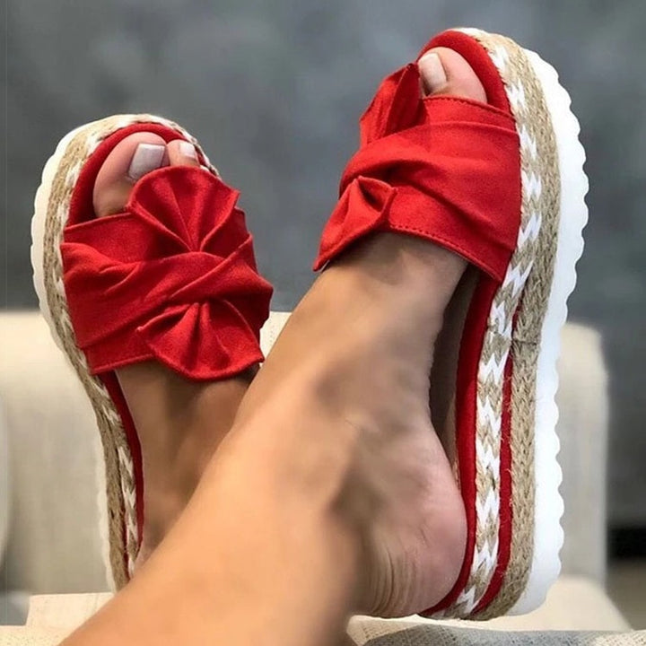 Levoire | Chaussons D'Été Amusants rouge