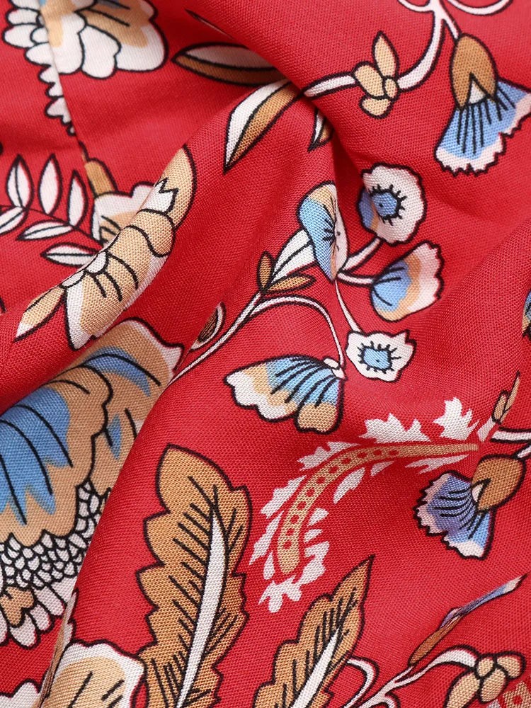 Levoire | Robe Mi-Longue Fleurie Bohème