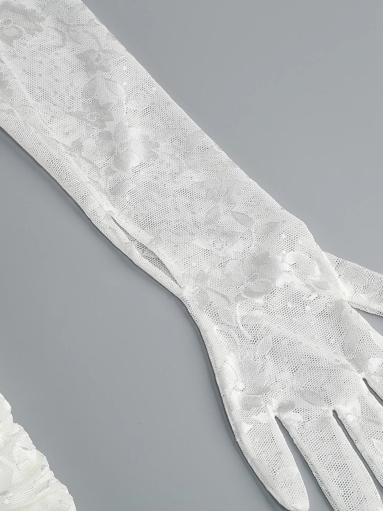 Levoire | Nouvelle Robe Mini Sexy Avec Des Gants Longs