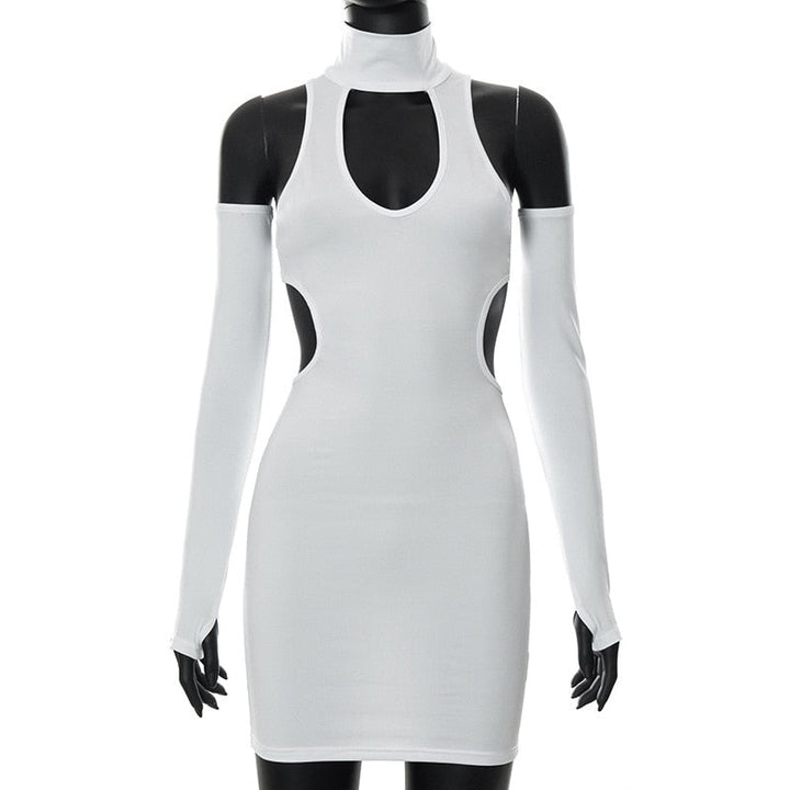 Levoire | Robe Mangotakke Off Shoulder Blanc