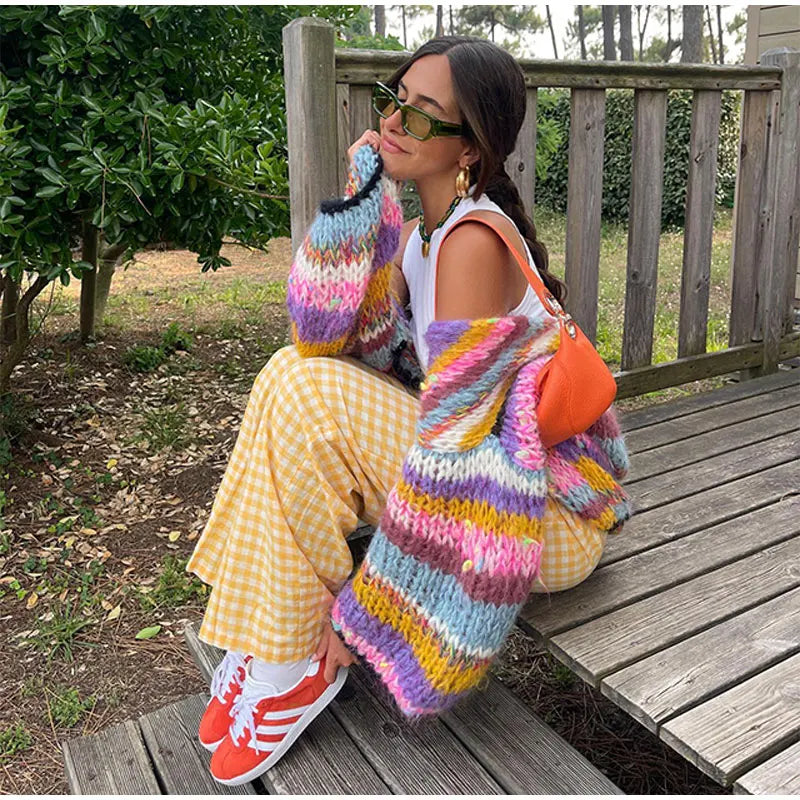 Levoire | Pull À Manches Longues Multicolore