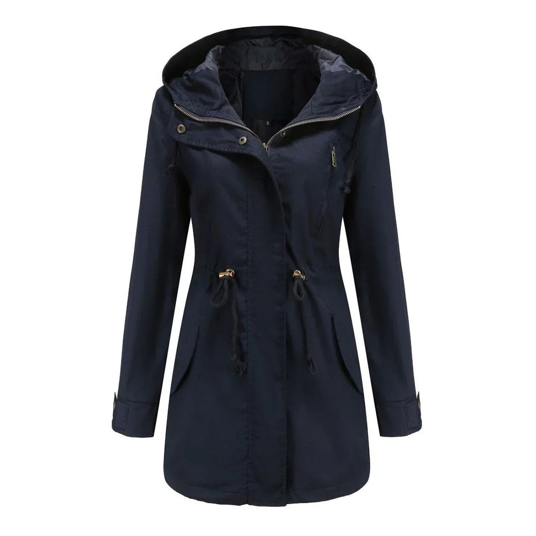 Levoire | Veste À Capuche À Manches Longues Avec Poches Zippées Noir