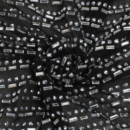 Levoire | Robe Maxi V En Cristal Dyp